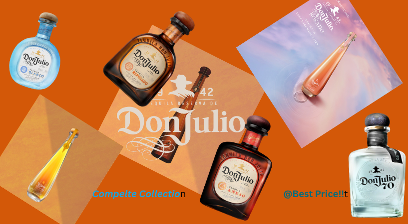 reposado,blanco,añejo,70 cristalino,primavera,rosado,DON JULIO 1942,ultima reserva-best tequila